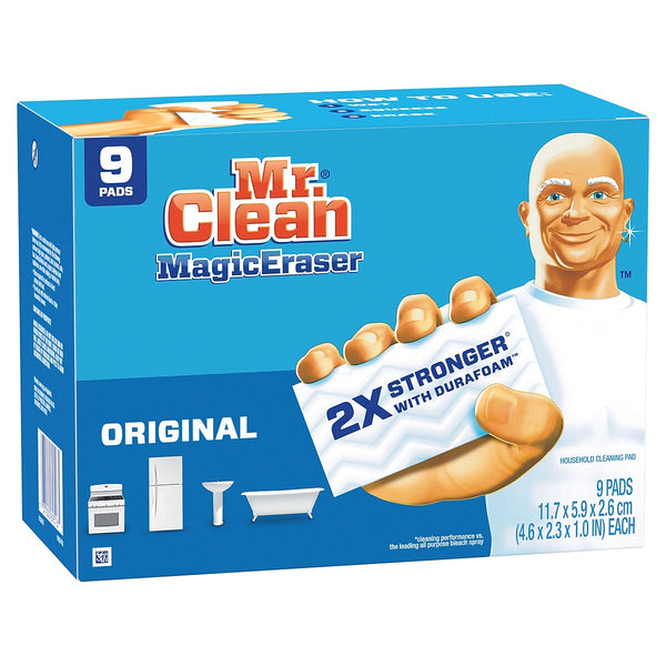 Mr. Clean Magic Eraser Original, Cleaning Pads with Durafoam, 4