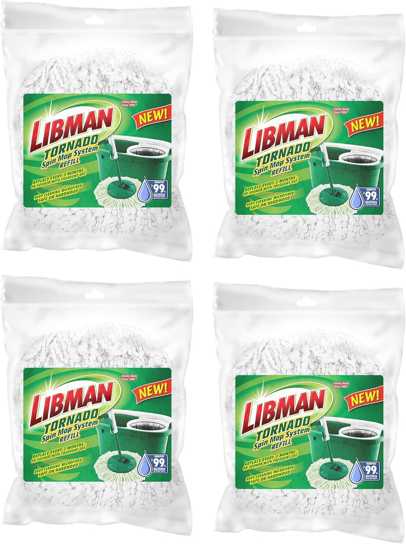 Libman Tornado Spin Mop Replacement Mop Head